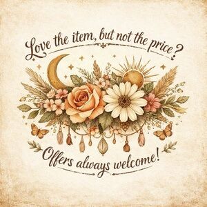 🤎 OFFERS WELCOME!